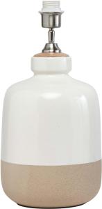Lisboa Lampefot - Hvit/beige 45cm - www.frokenfraken.se