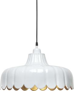 Wells taklampe - Hvit/gull 43cm - www.frokenfraken.se