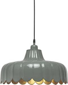 Wells taklampe - Grønn/gull 43cm - www.frokenfraken.se