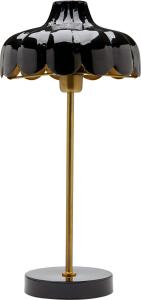 Wells bordlampe - Svart/gull 50cm - www.frokenfraken.se