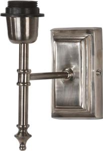 Klassisk Vegg Lampe - Antik Sølv 20cm - www.frokenfraken.se