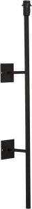 Stående vegglampe - Svart 108cm - www.frokenfraken.se