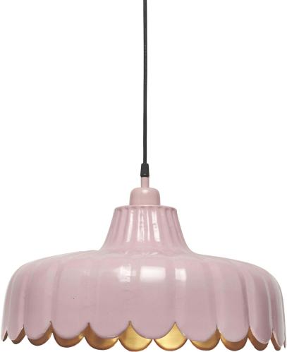 Wells taklampe - Rosa/gull 43cm - www.frokenfraken.se