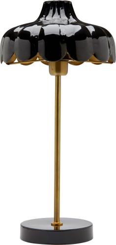 Wells bordlampe - Svart/gull 50cm - www.frokenfraken.se
