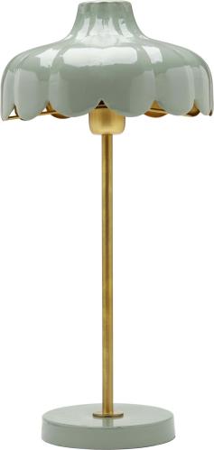 Wells bordlampe - Grønn/gull 50cm - www.frokenfraken.se