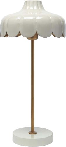 Wells bordlampe - Beige/gull 50cm - www.frokenfraken.se
