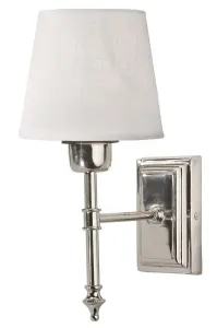 Klassisk Vegg Lampe - Med Lampeskjerm 27cm - www.frokenfraken.se