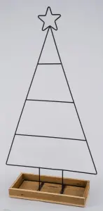 Spaljé med trekasse – Gran – Svart – 98 cm - www.frokenfraken.se