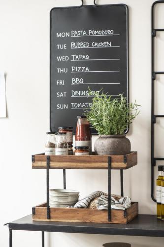 Hylle for benk eller bord - Tre - 43 x 25 x 25 cm - www.frokenfraken.se