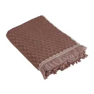 Håndkle - Peg - Rosa - 70 X 140 cm - www.frokenfraken.se