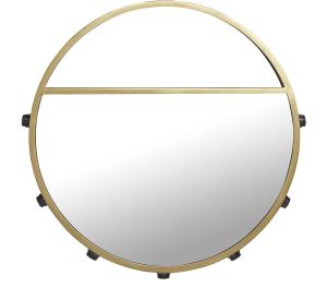 Bea spegellampa - Svart/guld 60cm - www.frokenfraken.se