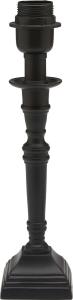 Salong Lampfot - Matt Svart 33cm - www.frokenfraken.se