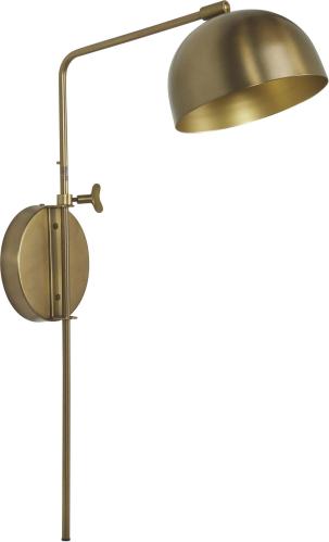 Brighton Vegg Lampe - Messing 63cm - www.frokenfraken.se