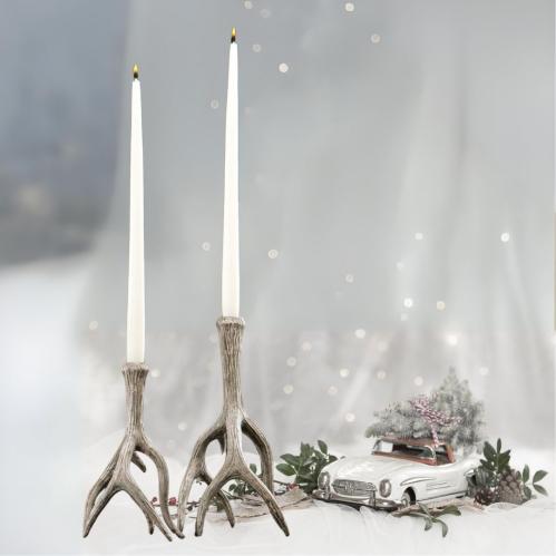 Lysestake - Renhorn - Natur - 29 cm - 1stk - www.frokenfraken.se