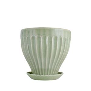 Krukke Anna 25 cm Lysegrønn - Ø25 x H23 cm - www.frokenfraken.se