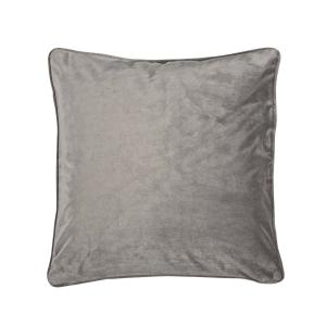 Kuddetrekk - Sammet - Grå - 45 X 45 cm - www.frokenfraken.se