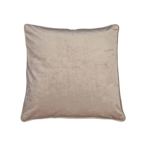 Putetrekk - Sammet - Sand - 45 x 45 cm - www.frokenfraken.se