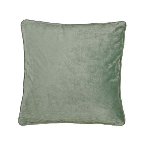 Putetrekk - Sammet - KhakiGrønn - 45 X 45 cm - www.frokenfraken.se