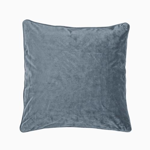 Kuddetrekk - Sammet - Denim - 45 X 45 cm - www.frokenfraken.se
