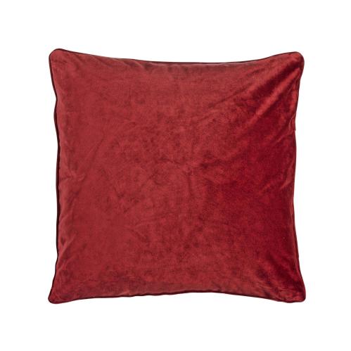 Putetrekk - Sammet - Rød - 45 x 45 cm - www.frokenfraken.se