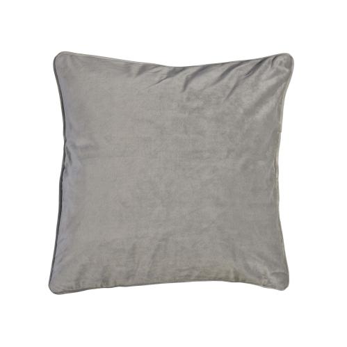 Kuddetrekk - Sammet - Lys - Grå - 45 x 45 cm - www.frokenfraken.se