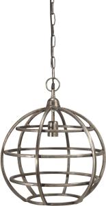 Bristol Taklampe - Råsølv 41cm - www.frokenfraken.se