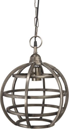 Bristol Taklampe - Råsølv 30cm - www.frokenfraken.se