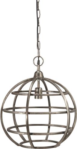 Bristol Taklampe - Råsølv 41cm - www.frokenfraken.se