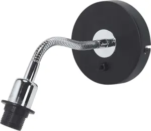 Cia vegglampe E14 - Svart 27cm - www.frokenfraken.se