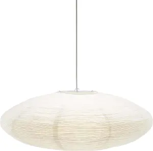 Yuni lampeskjerm - Hvit 60cm - www.frokenfraken.se