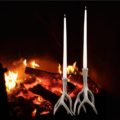 Lysestake - Renhorn - Natur - 29 cm - 1stk - www.frokenfraken.se