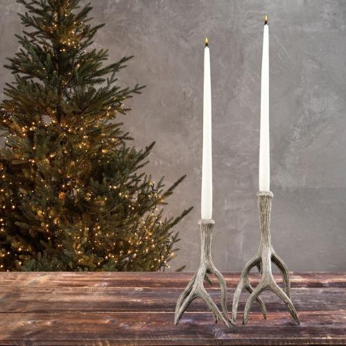 Lysestake - Renhorn - Natur - 29 cm - 1stk - www.frokenfraken.se