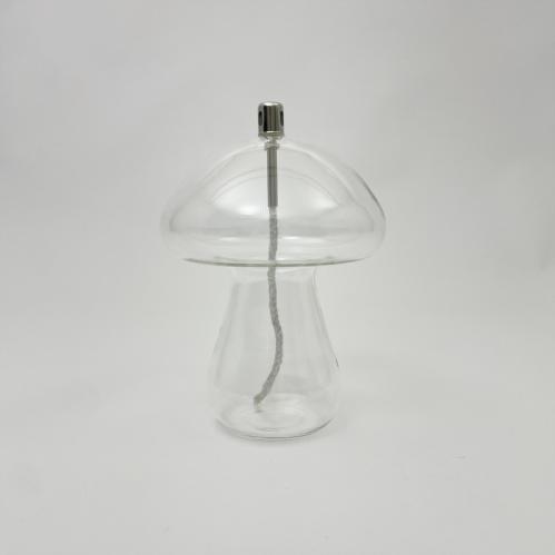 Oljelampe XL – Glass – Soppformet – Glass – Ø14 x 18 cm - www.frokenfraken.se