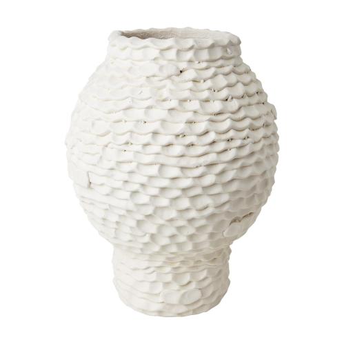 Krukke M - Elfenben - Ø27 x 36 cm - www.frokenfraken.se