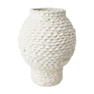 Krukke M - Elfenben - Ø27 x 36 cm - www.frokenfraken.se