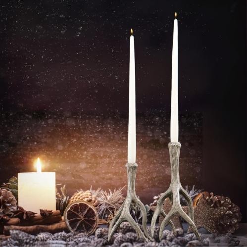 Lysestake - Renhorn - Natur - 29 cm - 1stk - www.frokenfraken.se