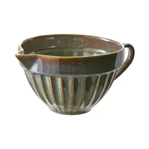 Bolle med tut - Costa Mørk Grønn/Brun - 27 x 18 x 12 cm - www.frokenfraken.se