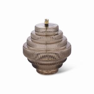 Oljelampe - Twin - Glass Champagne - Ø20 x 23 cm - www.frokenfraken.se