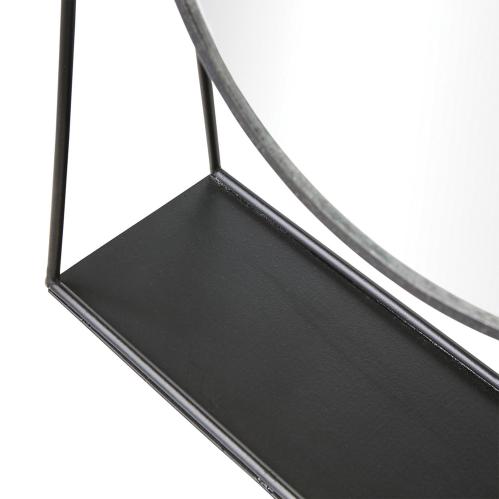 Spegel L - Svart - 23 x 7 x 30 cm - www.frokenfraken.se