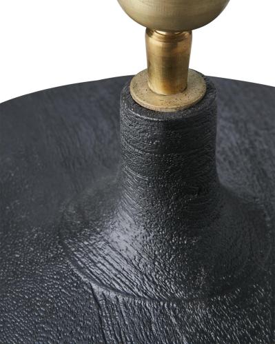 Lampfot - Svart - Ø29 x 28 cm - www.frokenfraken.se