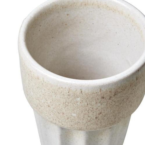 Kopp L - Costa - Beige/flerfarget - Ø8 x 14 cm - www.frokenfraken.se