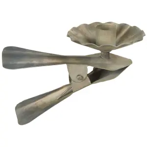 Lysholder Clips for rustikke lys - Ø2,2 cm lys - Sink - www.frokenfraken.se