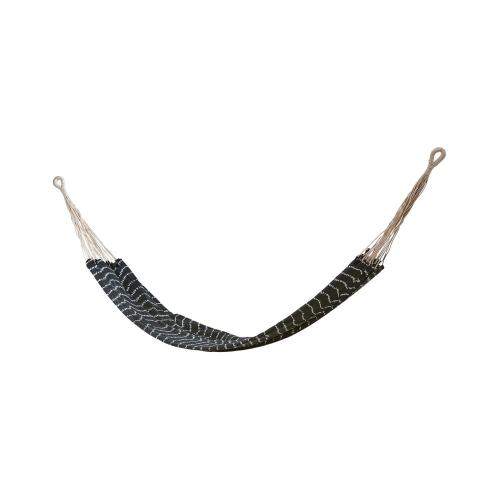 Hengekøye - Svart/hvit - 240 x 156 cm - www.frokenfraken.se