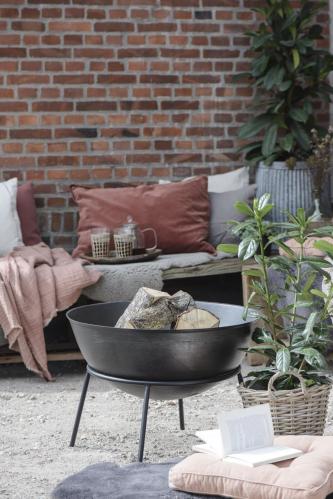 Kuddfodral - Sammet - Rust - 72 x 52 cm - www.frokenfraken.se