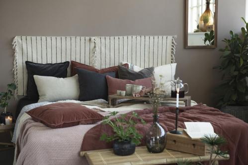Kuddfodral - Sammet - Rust - 72 x 52 cm - www.frokenfraken.se