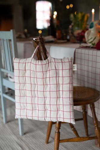 Sittdyna - AXEL - RÖD - 38 X 38 CM - 8-Pack - www.frokenfraken.se