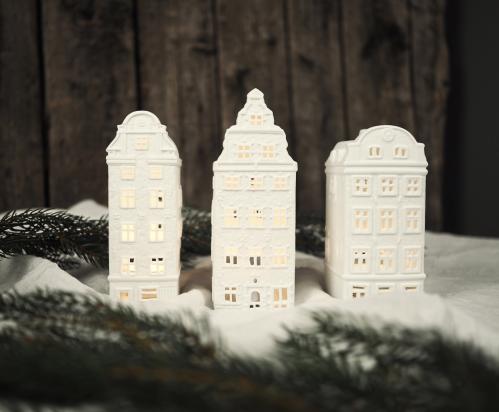 Lyslykt - Kanalhus - Stockholm Stortorget 18 - 6 x 6,5 x 14 cm - www.frokenfraken.se