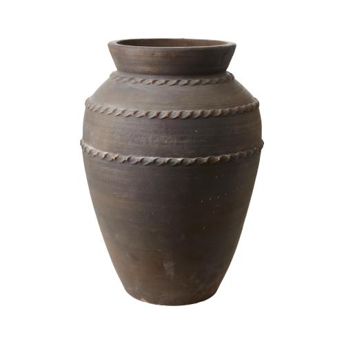 Urn - Rustikk Brun - Ø17/31 x 48 cm - www.frokenfraken.se