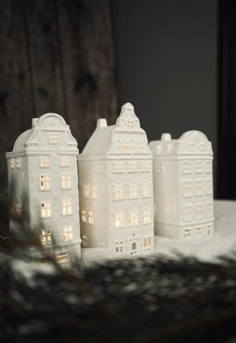 Lyslykt - Kanalhus - Stockholm Stortorget 18 - 6 x 6,5 x 14 cm - www.frokenfraken.se
