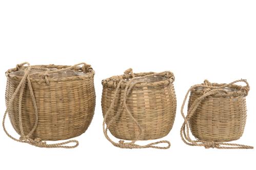 Amplar - Bambu/Jute - 3 størrelser - www.frokenfraken.se